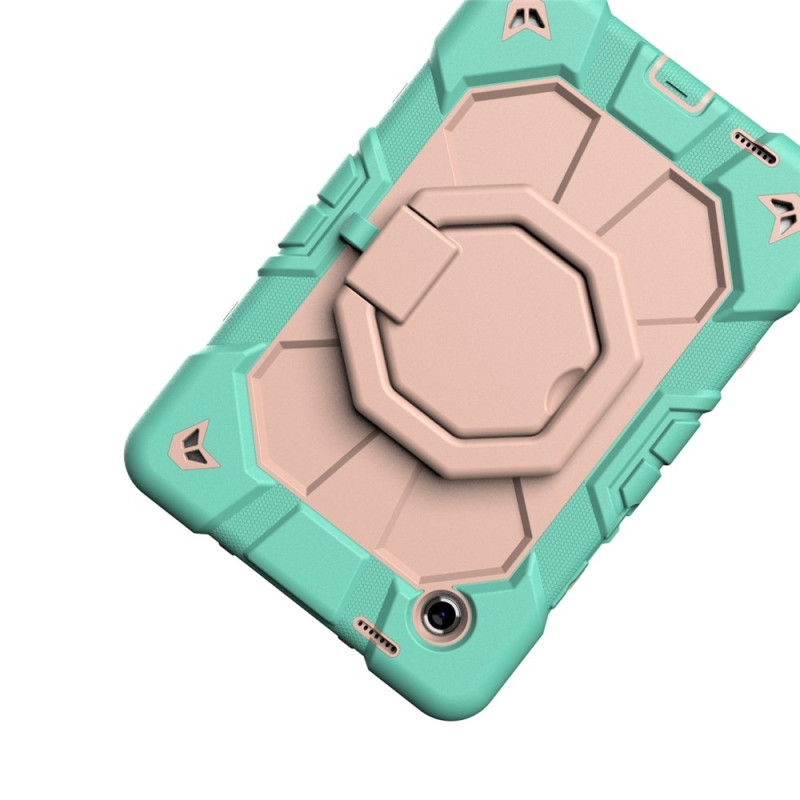 Till Samsung Galaxy Tab A11 Heavy Duty Armor skal Green + Pink