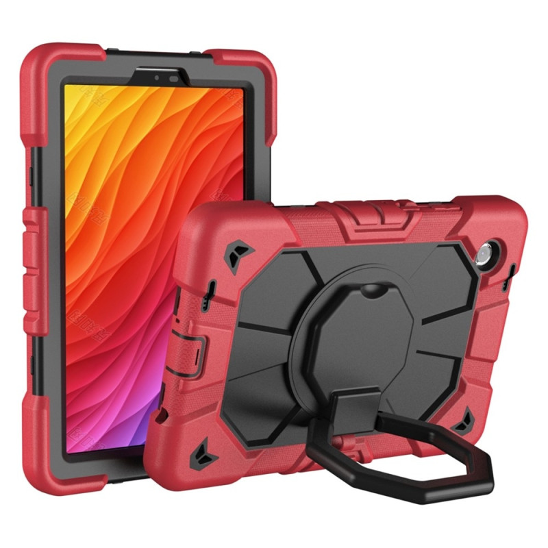 Till Samsung Galaxy Tab A11 Heavy Duty Armor skal Red + Black
