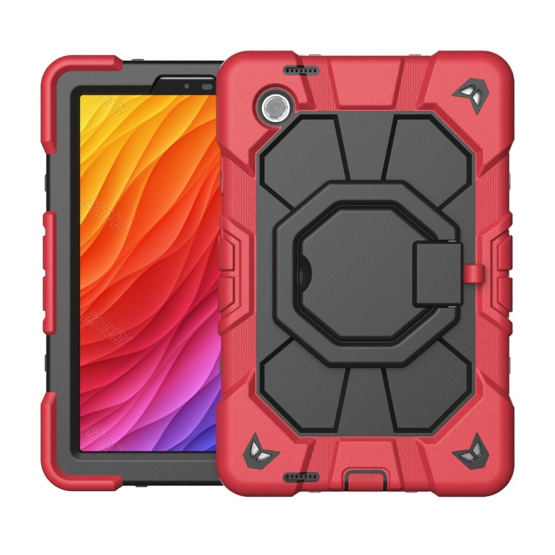 Till Samsung Galaxy Tab A11 Heavy Duty Armor skal Red + Black