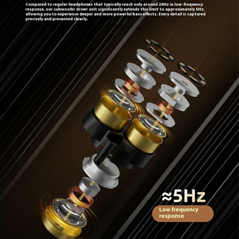 KZ Vader Pro Advanced Dynamic In-Ear-hodetelefoner Balansert lyd med mikrofon