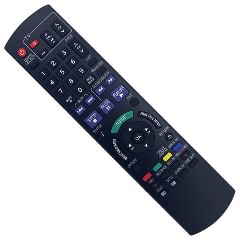 Fjernkontrollerstatning for N2QAYB000336 for Panasonic Blu-ray DVD-spiller