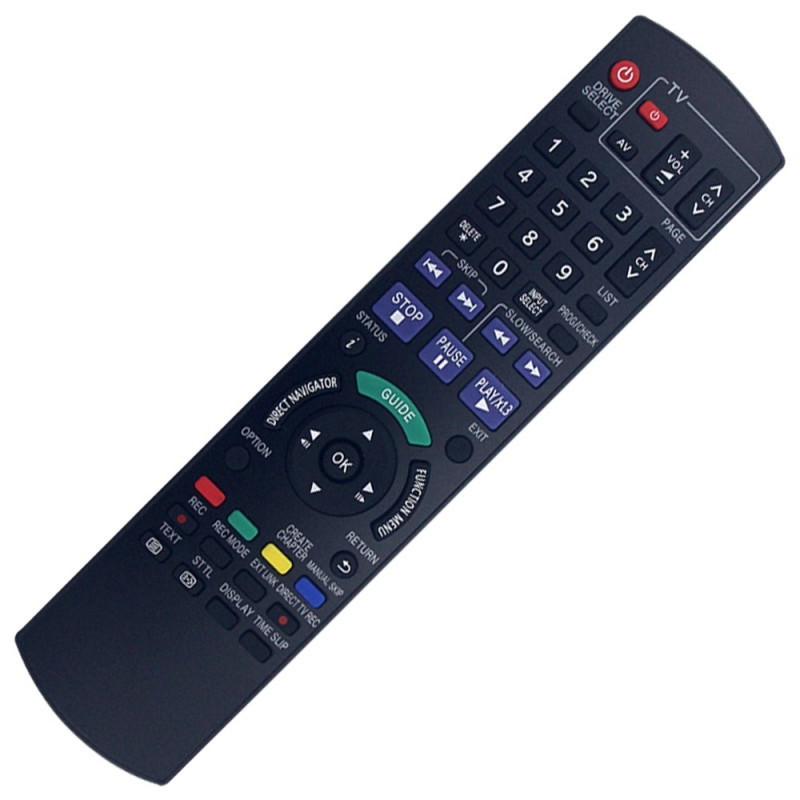 Remote Control Replacement for N2QAYB000336 For Panasonic Blu-Ray DVD Player