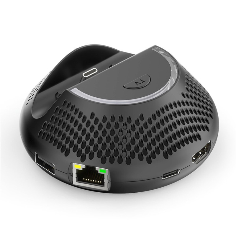 Kompatibel med Nintendo Switch 2 TV-docka videokonverterare Gigabit Ethernet