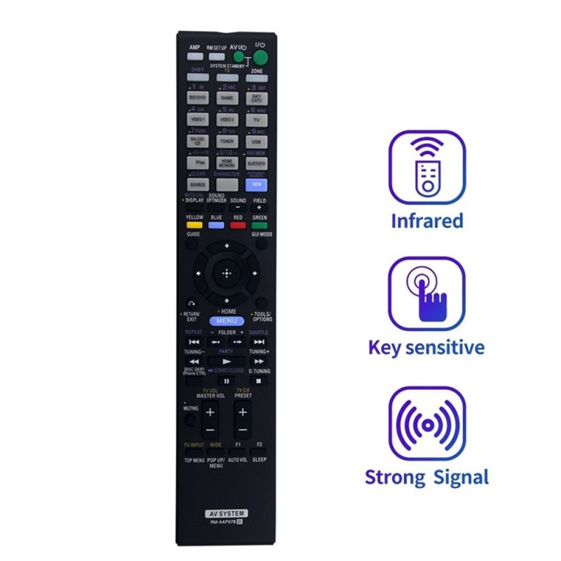 Remote Control Replacement for RM-AAP078 For Sony DVD