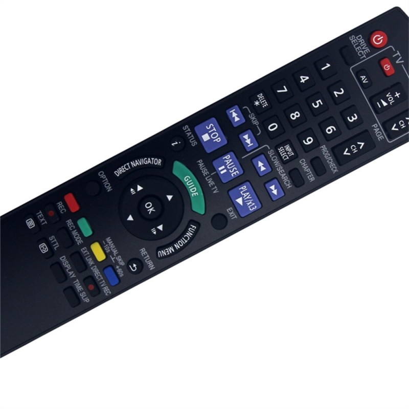 Udskiftning af fjernbetjening til N2QAYB000462 til Panasonic Blu-ray DVD-afspiller