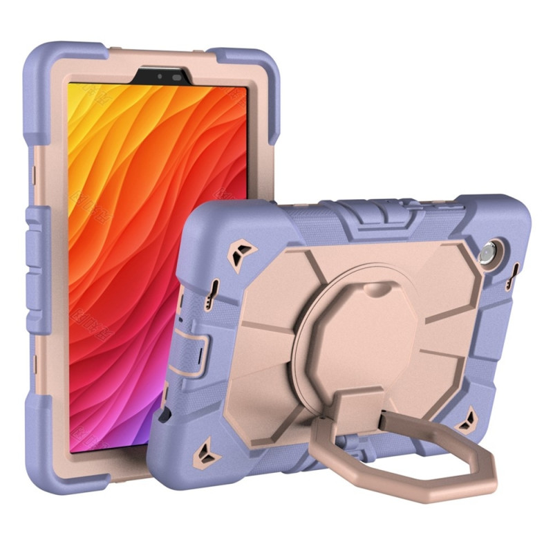 Til Samsung Galaxy Tab A11+ Kraftig rustningsveske Nettbrettveske Purple + Pink