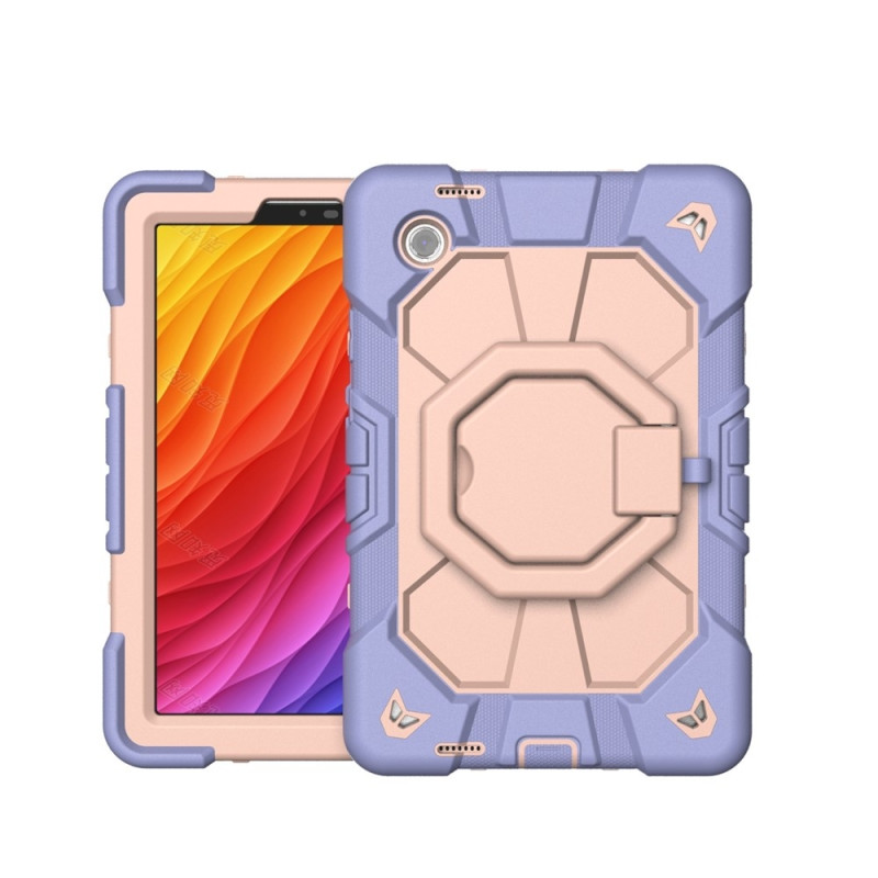 Til Samsung Galaxy Tab A11+ Kraftig rustningsveske Nettbrettveske Purple + Pink