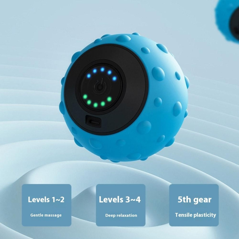 Värähtelevä hierontapallo faskian pallo lihasten rentoutusvärähtelyhieronta