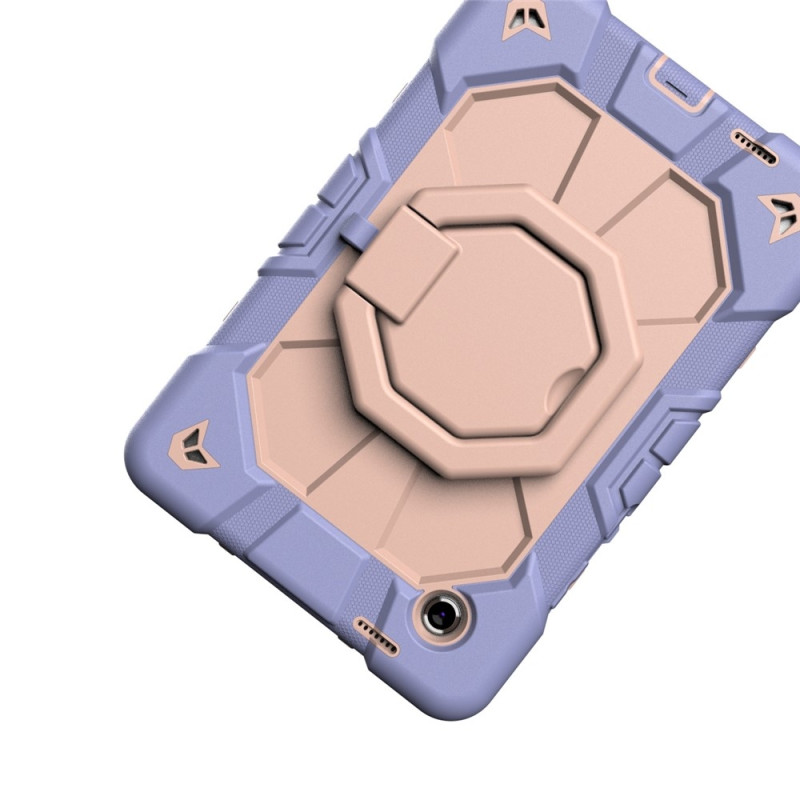 Til Samsung Galaxy Tab A11+ Kraftig rustningsveske Nettbrettveske Purple + Pink