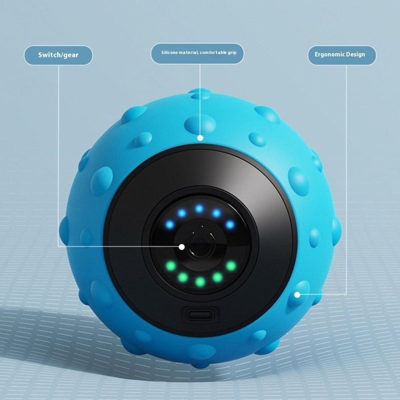 Vibrating massage ball fascia ball muscle relaxation vibration massage