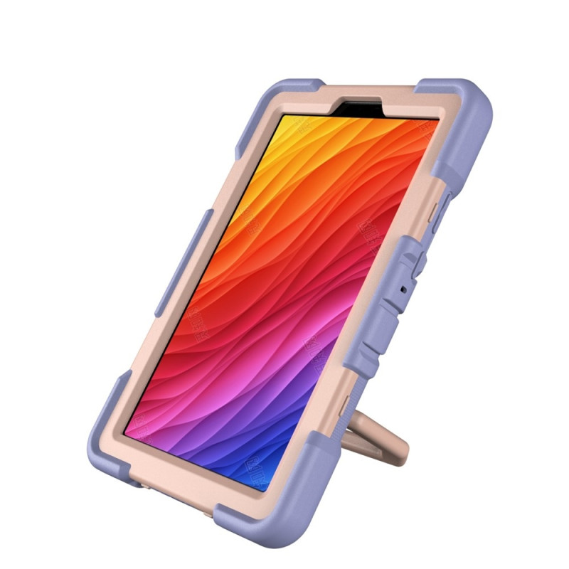 Samsung Galaxy Tab A11+ Kuori PC+Silikoni Tablettisuojus Purple + Pink
