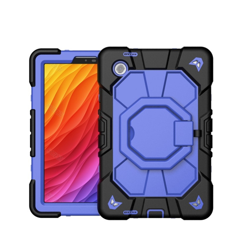 Samsung Galaxy Tab A11+ Kuori PC+Silikoni Tablettisuojus Black + Blue