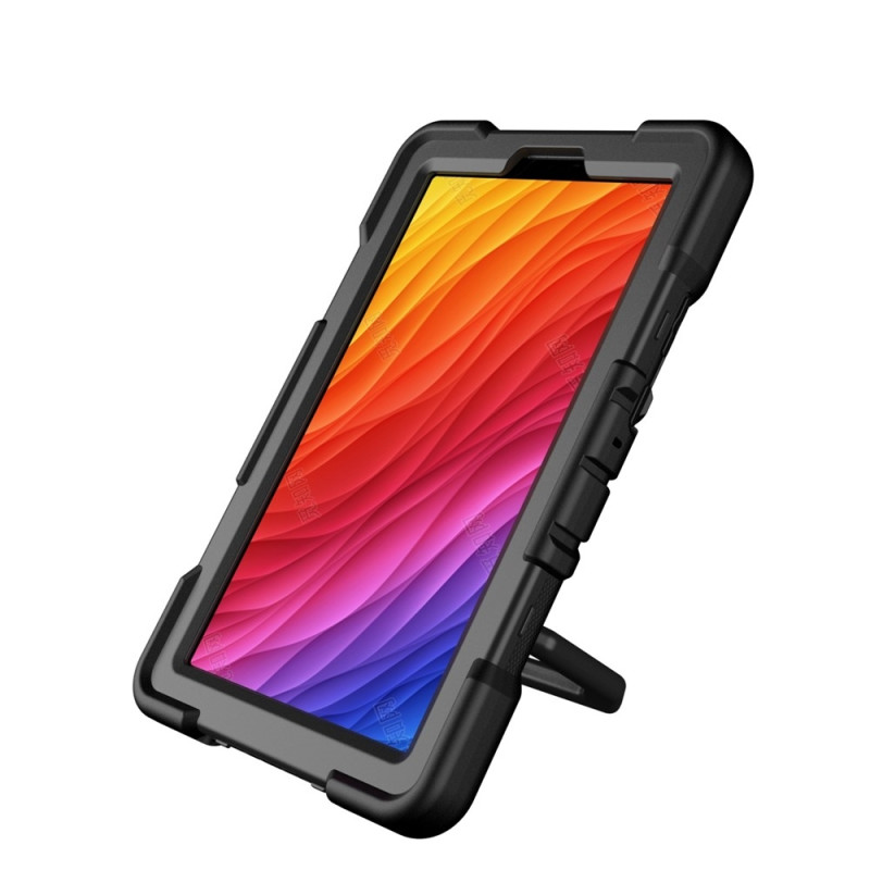 Til Samsung Galaxy Tab A11+ Etui PC+Silikone Tablet Cover Black
