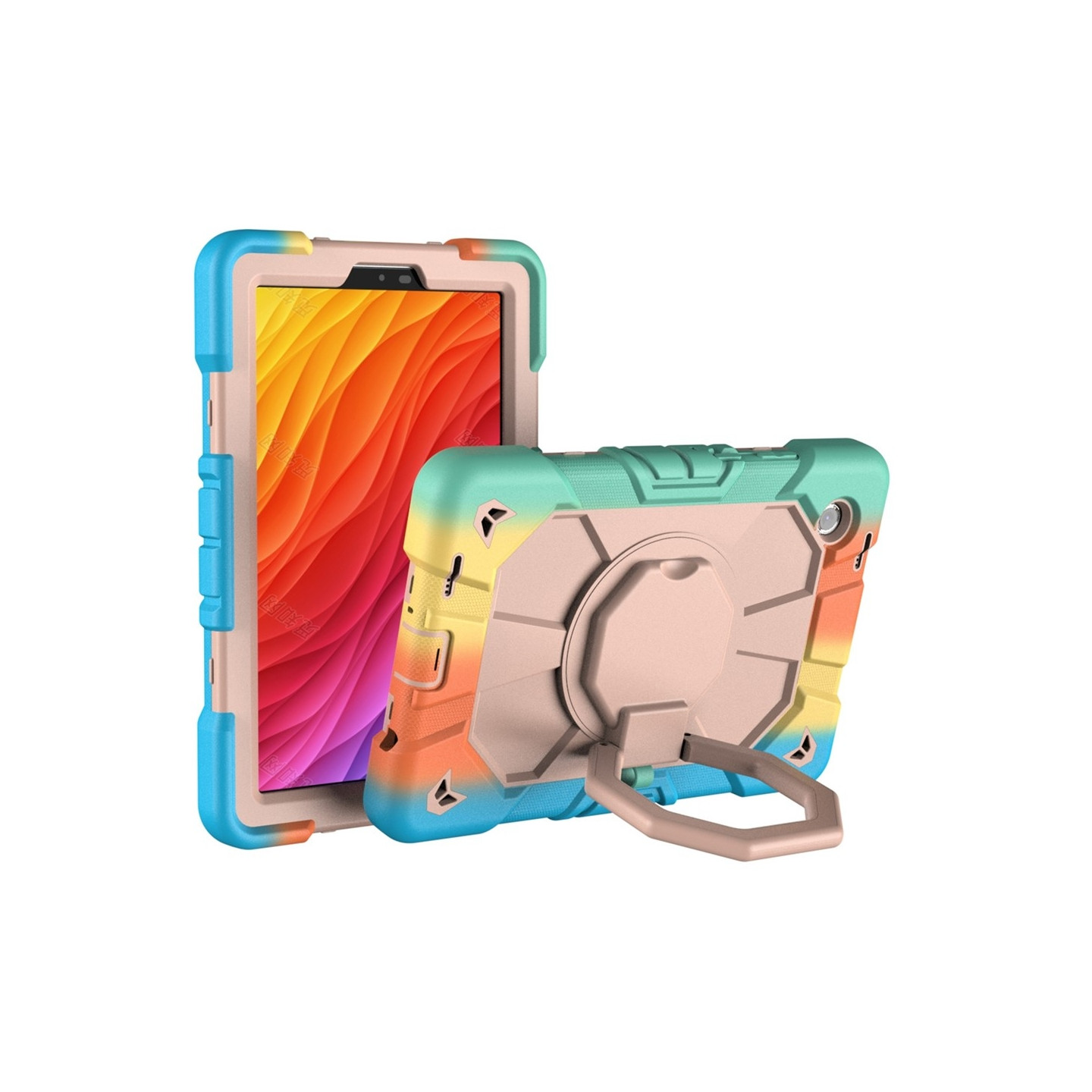 Til Samsung Galaxy Tab A11+ Kraftig rustningsveske Nettbrettveske