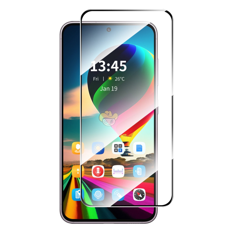 For Honor 400 Smart 5G Skjermbeskytter ENKAY 9H Silk Printing Herdet Glass