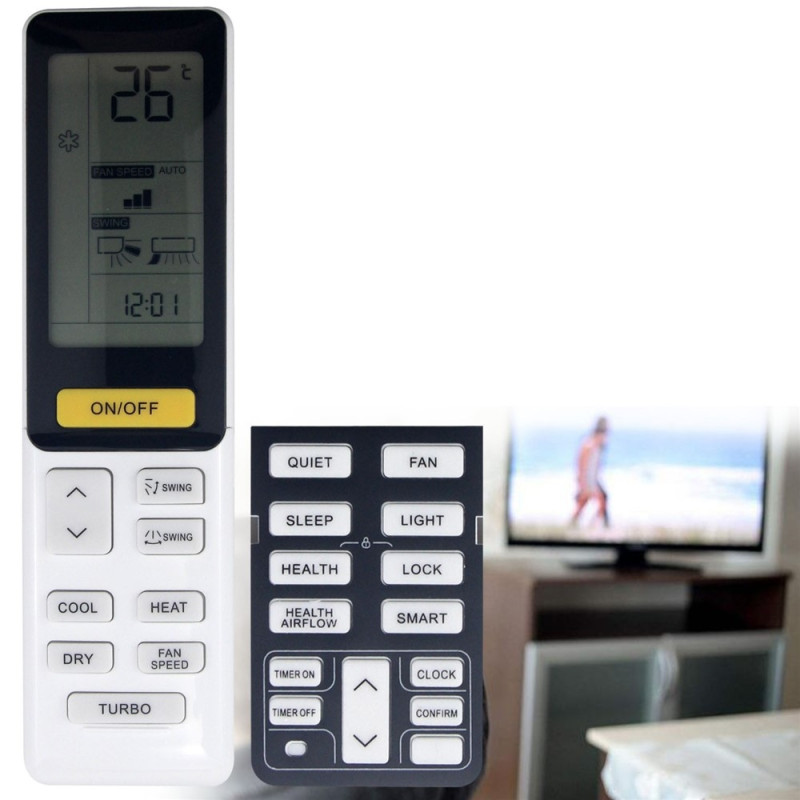 Haier-ilmastointilaitteen kaukosäätimen vaihto 0010402886R-mallille