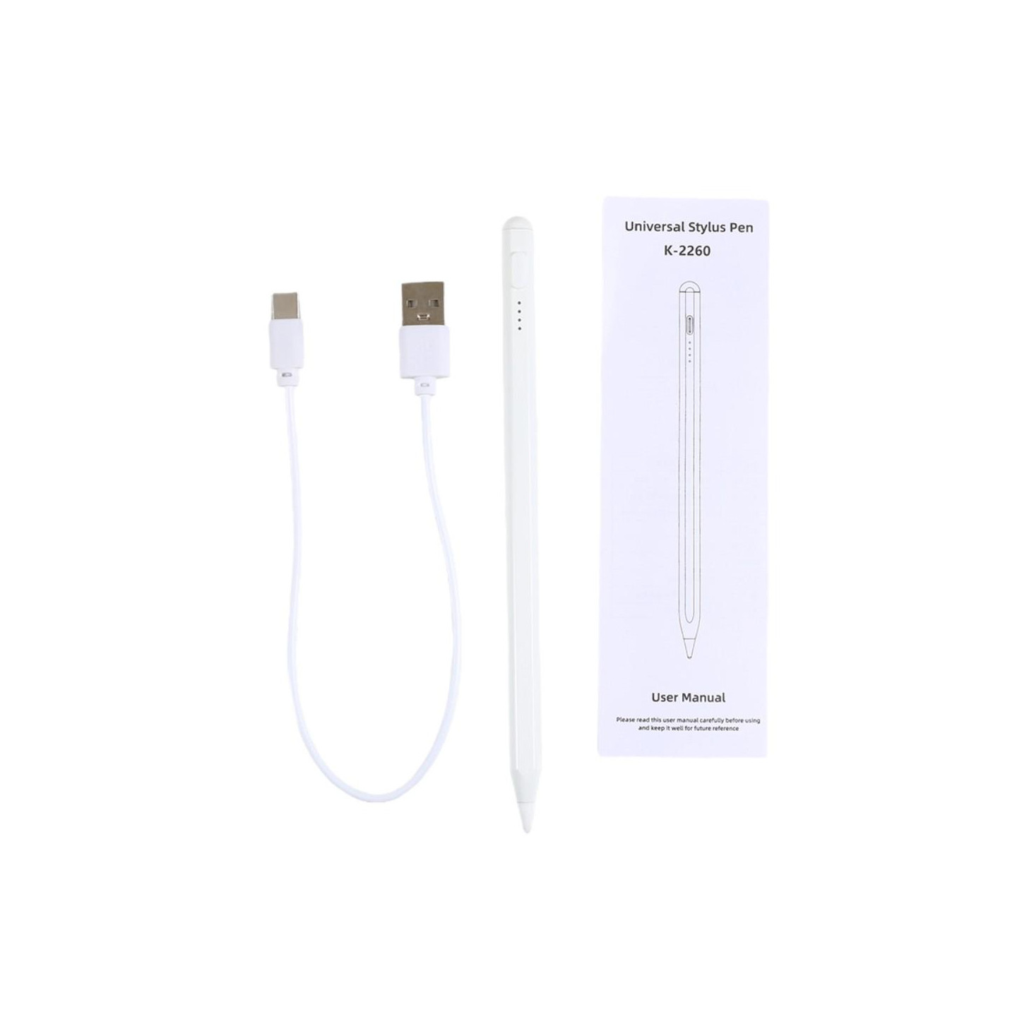 Universal Stylus Pen Kapasitiv berøringsskjerm Digital tegnepenn