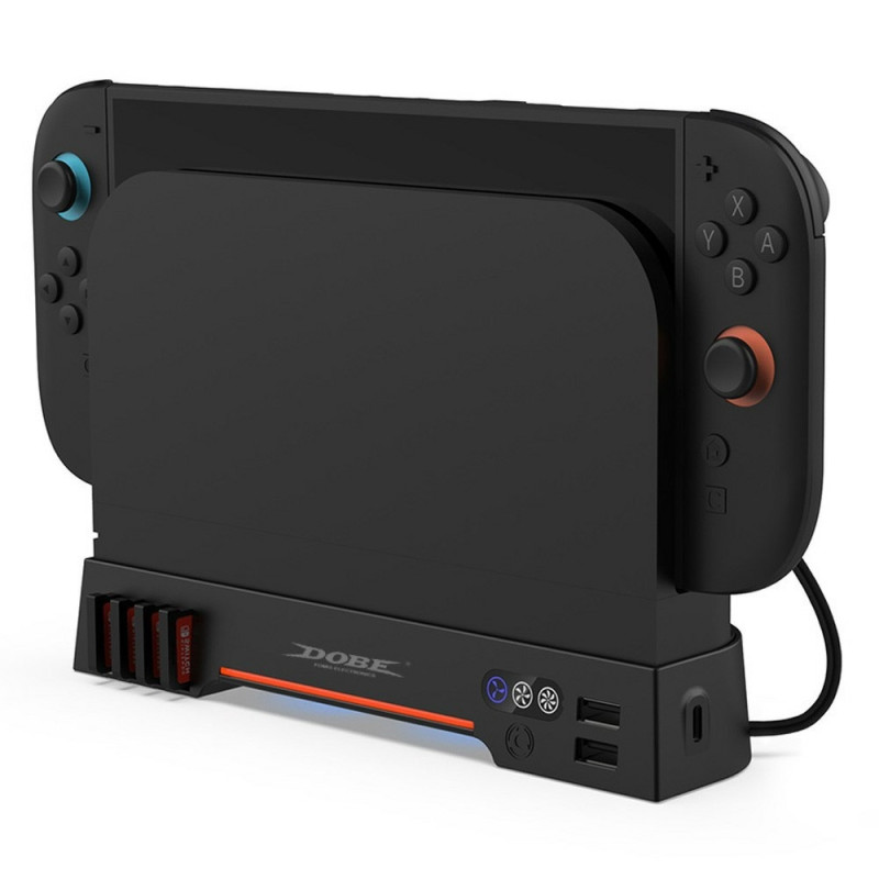 DOBE Kompatibel med Nintendo Switch 2 Varmeavledende Stativ Dobbel Vifte RGB