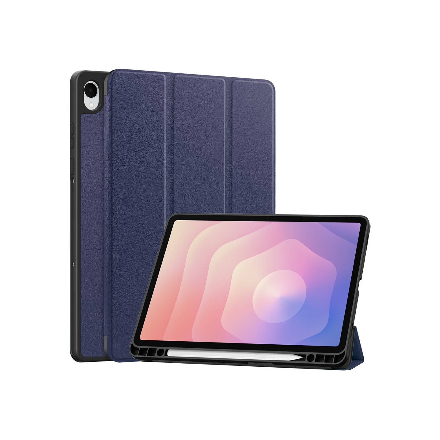 Slim Fit Cover Fodral Till Samsung Galaxy Tab S11 - MörkBlå