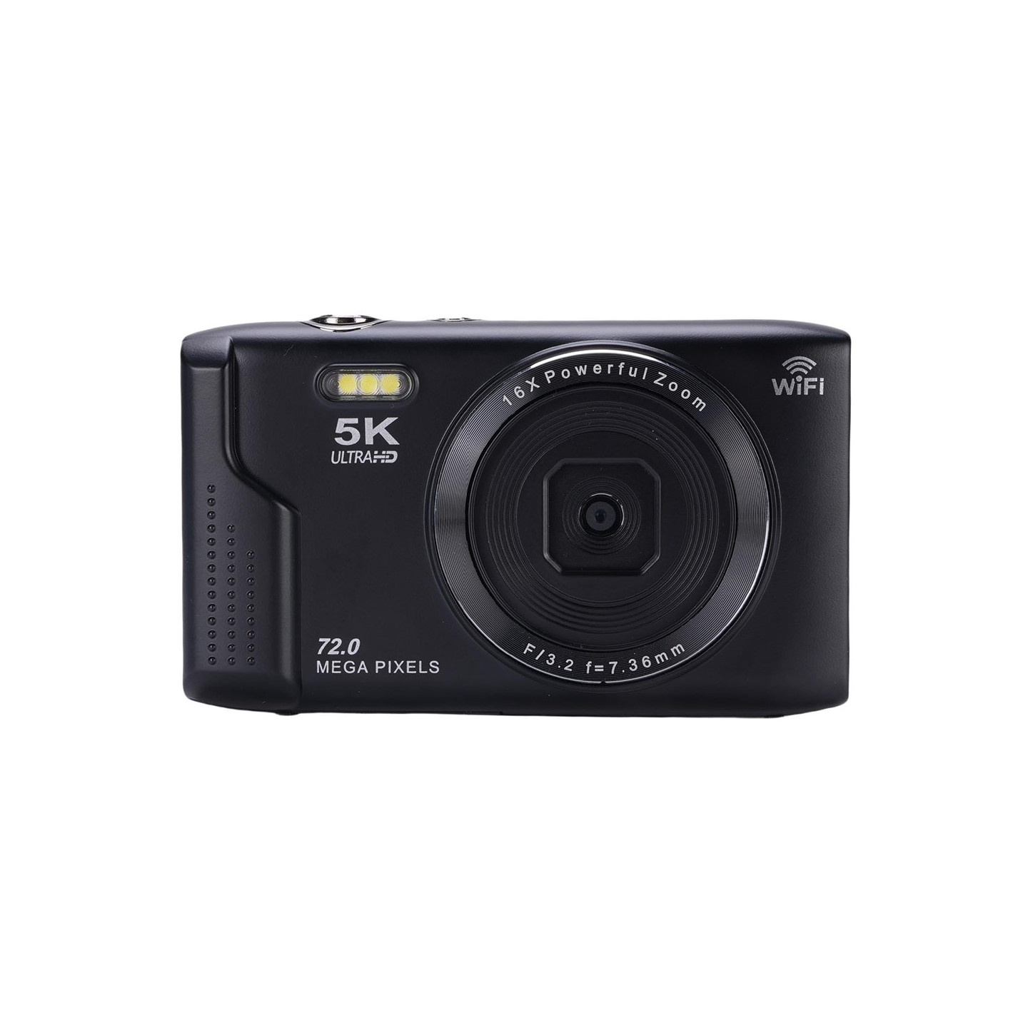 S95 Pro 5K Digitalkamera 16x Zoom WiFi 72MP 2,8" Skärm Kamera + 32GB Minneskort