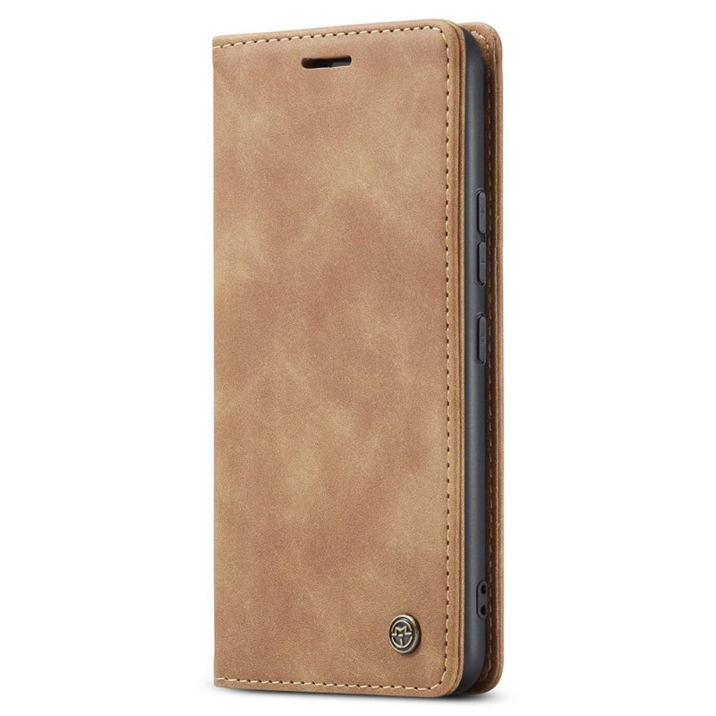 CASEME Retro Wallet Case for Samsung Galaxy A54 - Brown
