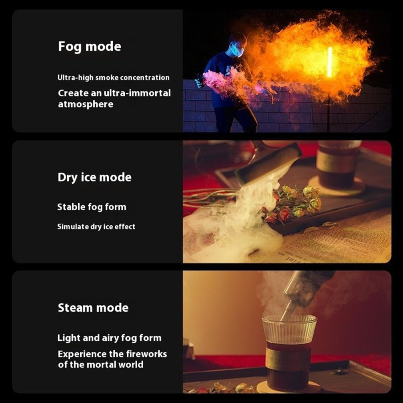 Rökmaskin Rökgenerator för fotografering videor livestreaming disko fest etc