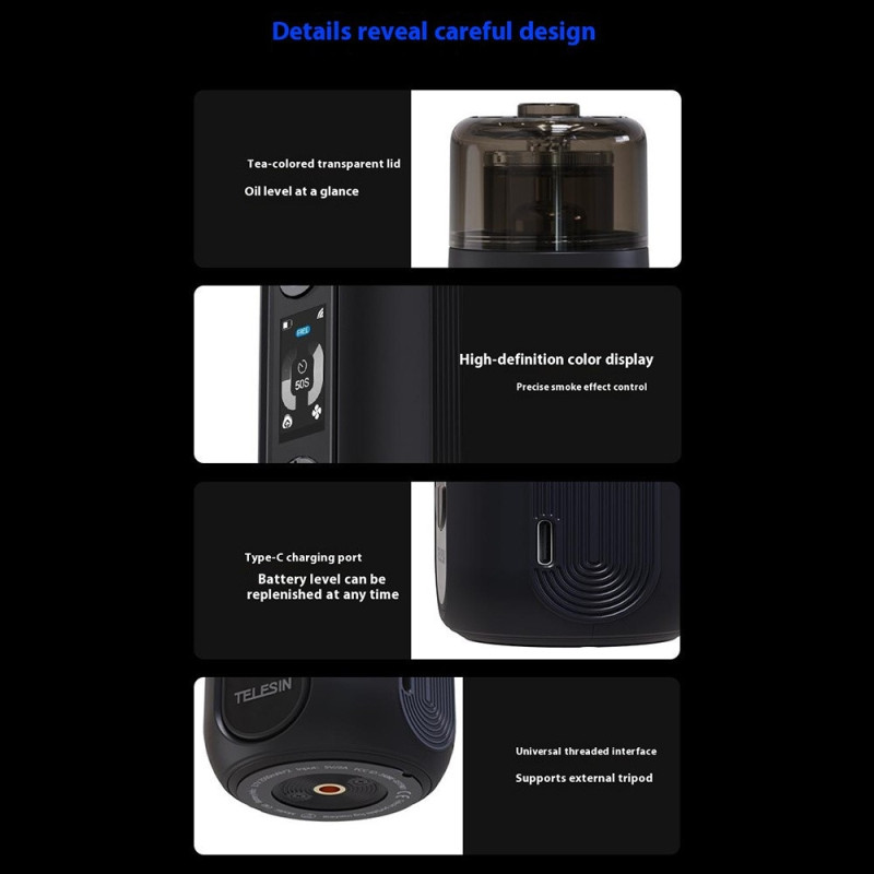 Smoke machine Smoke generator for photography videos live streaming disco party etc.