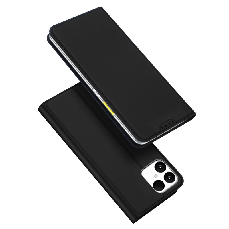 For Fairphone 6 Case DUX DUCIS Skin Pro Series Stand Cover - Black