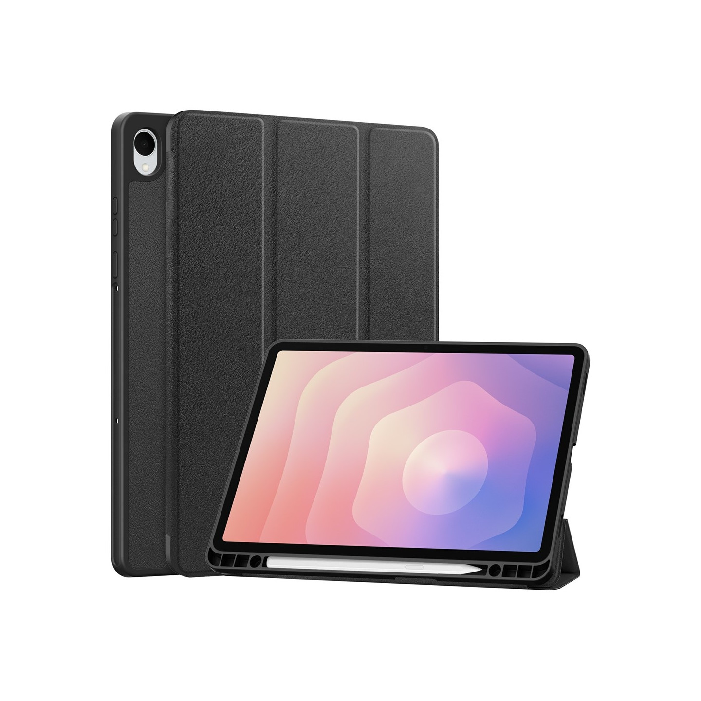 Slim Fit Cover Fodral Till Samsung Galaxy Tab S11 - Svart