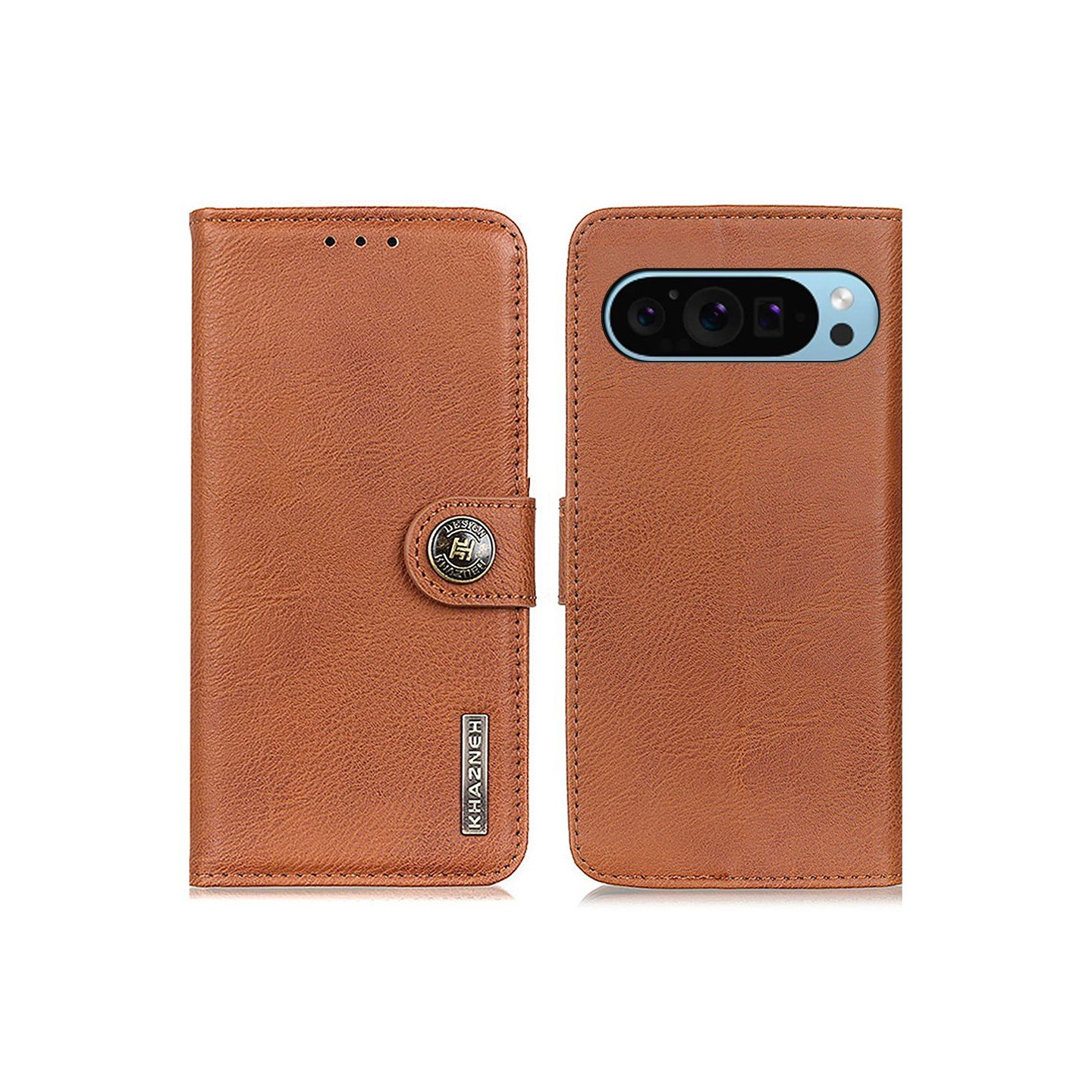 KHAZNEH tegnebogstaske til Google Pixel 10 Pro / 10 / 9 Pro / 9