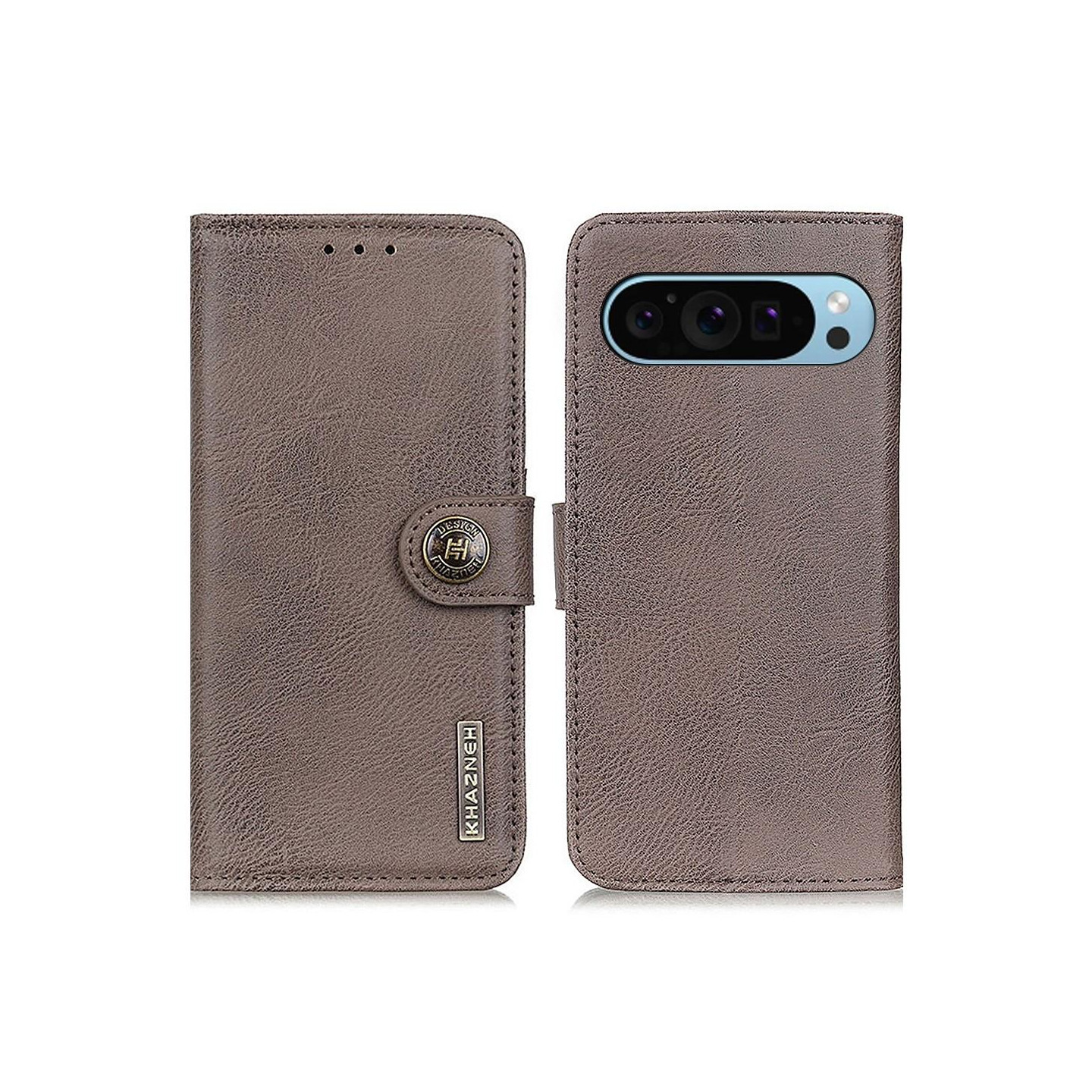 KHAZNEH Wallet Stand Case For Google Pixel 10 Pro / 10 / 9 Pro / 9