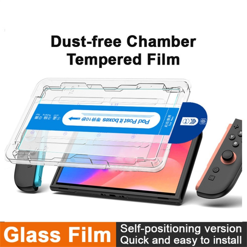 IMAK Screen Protector Dust-Free Tempered Glass Compatible with Nintendo Switch 2