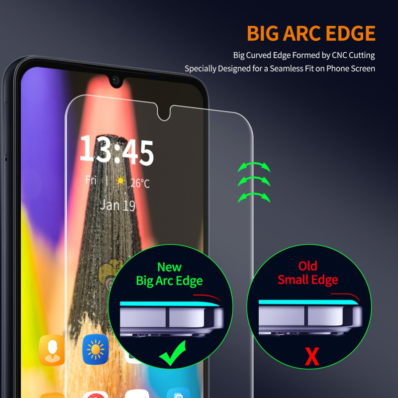 ENKAY Tempered Glass Screen Protector for Xiaomi Redmi 15C 5G 4G Poco C85 4G