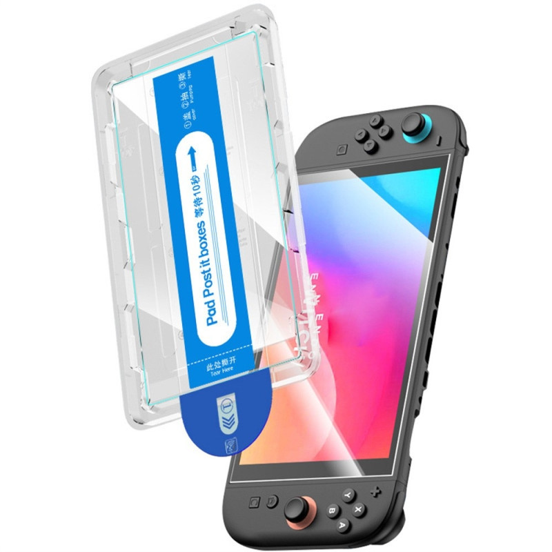 IMAK Skärmskydd Dammfri Härdat Glas Kompatibel med Nintendo Switch 2