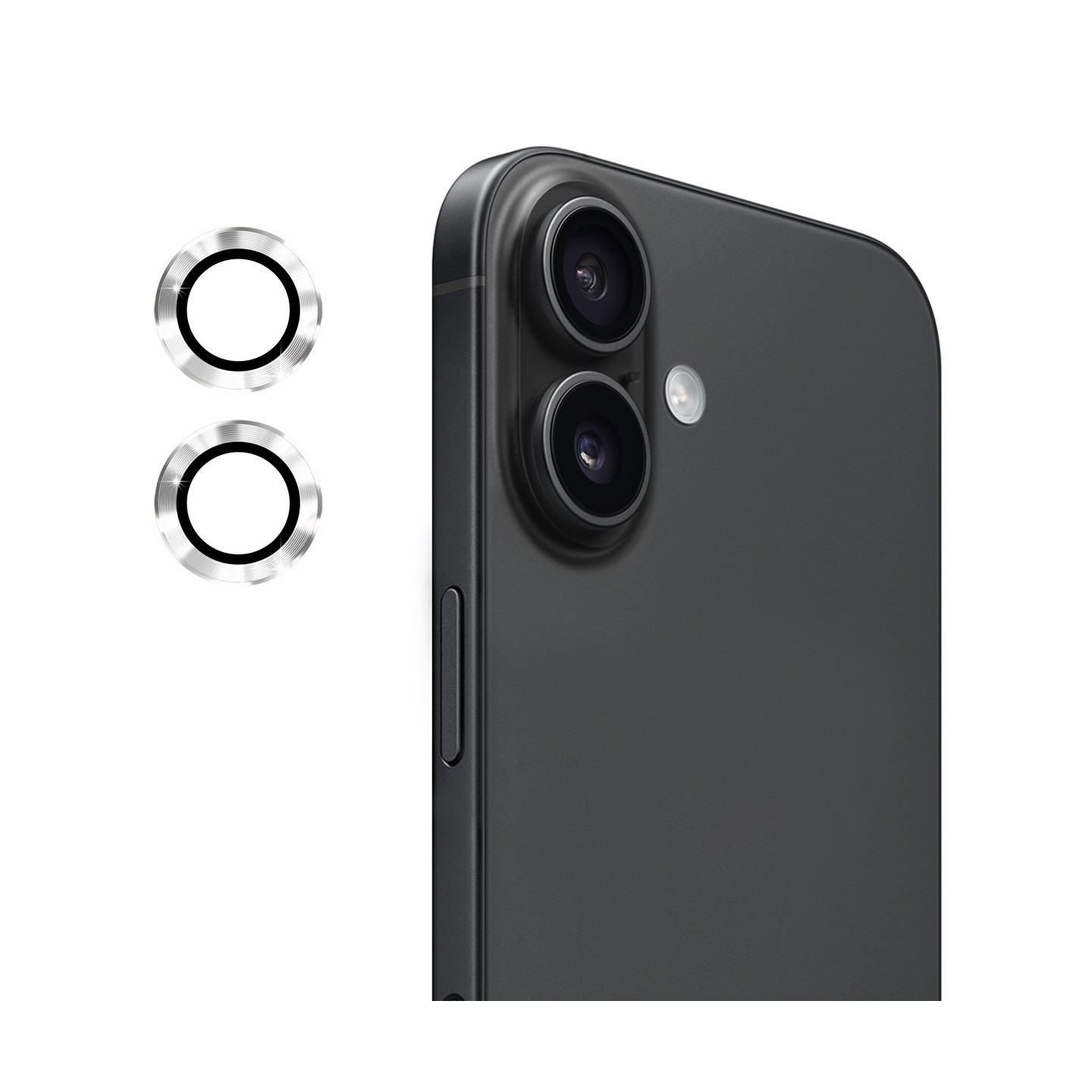 iPhone 17 Kameran Linssisuojus ENKAY Hat-Prince Metallirengas Linssikalvo