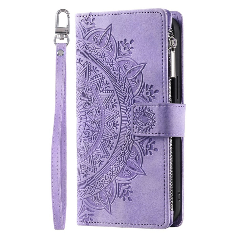 For Google Pixel 10 Pro XL  Lommebok Deksel Shell Mandala Blomstermønster