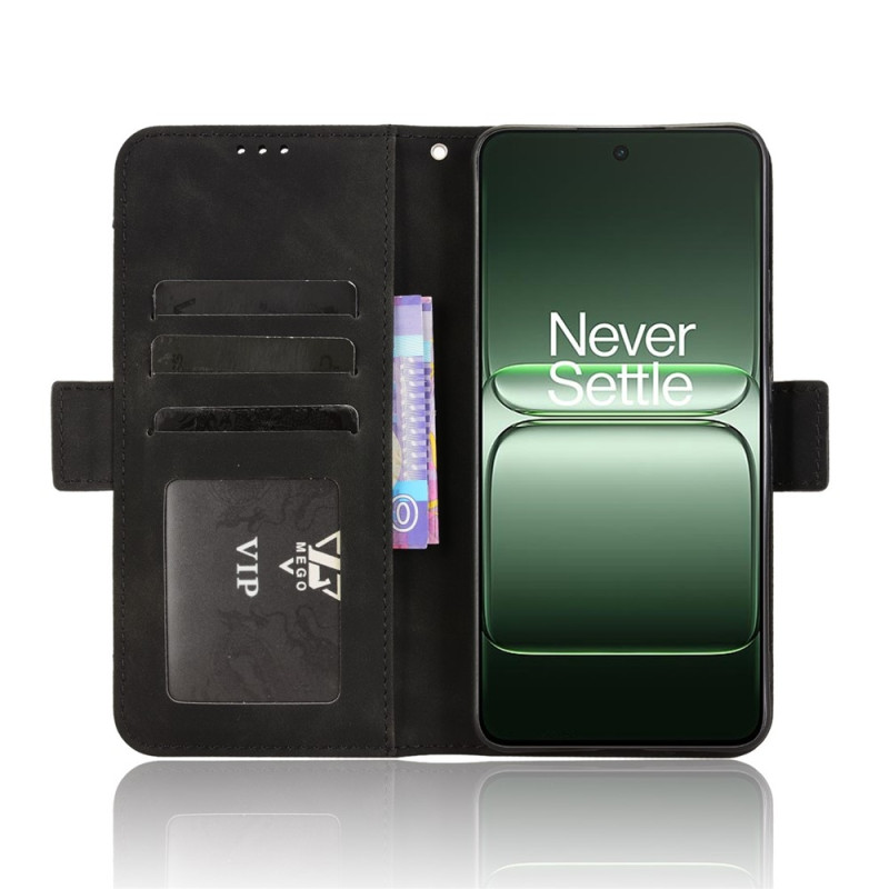 For OnePlus Nord CE5 5G Veske Lommebok Veske Shell Telefonveske Ekstra kort - Svart