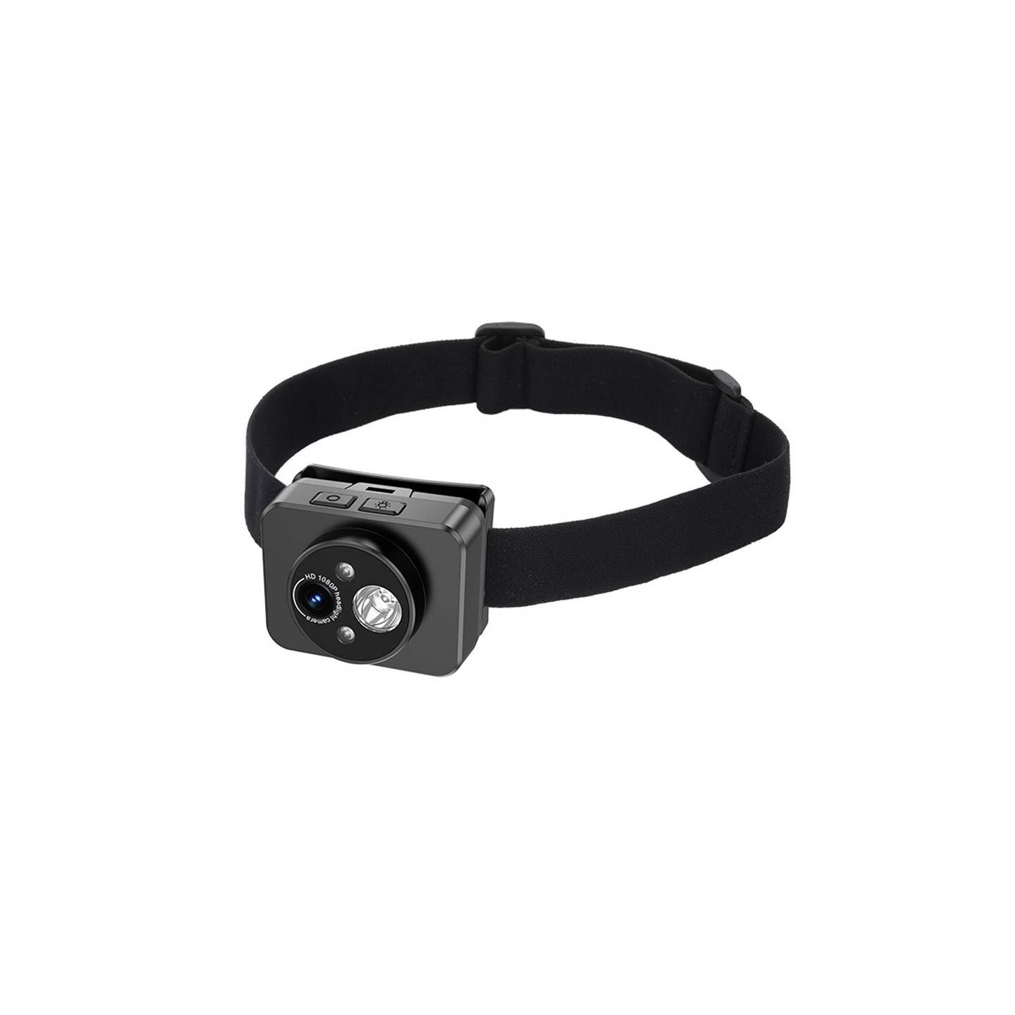 HD-pääkamera urheiluun 1080P videotallennuksella LED-ajovalo + 32 Gt:n kortti