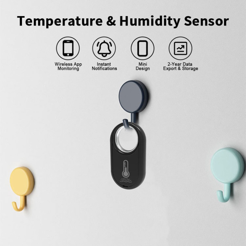 Trådlös Bluetooth Sensor Temperatur Fuktighet Digital Termometer Hygrometer