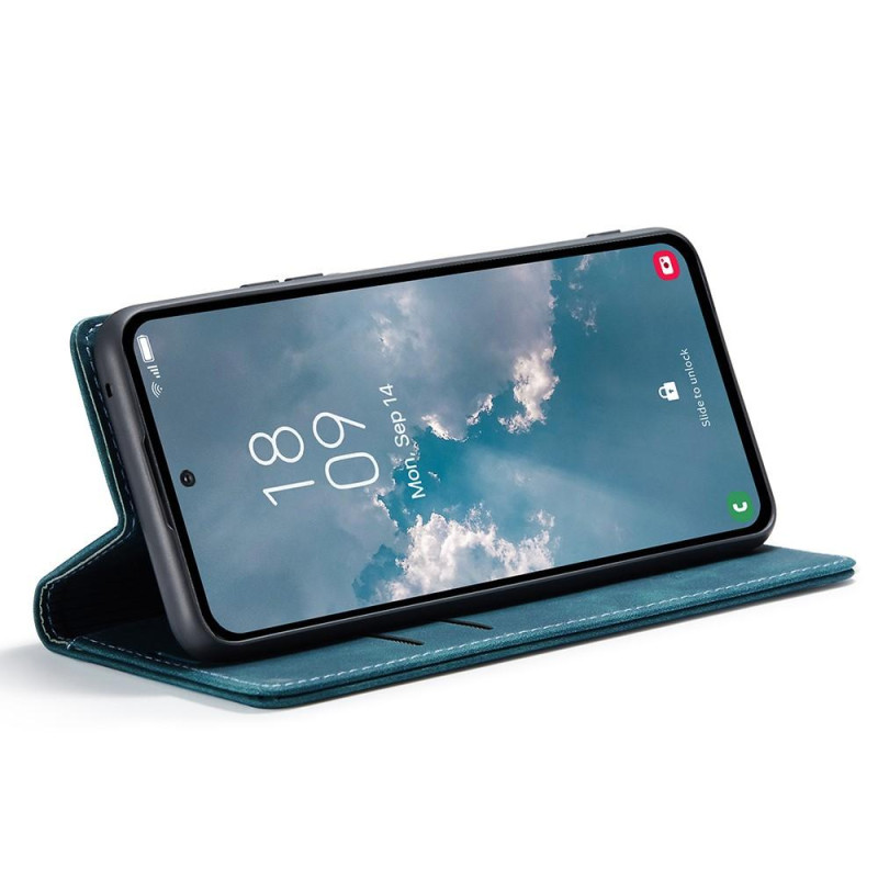 CASEME Retro Pung Taske til Samsung Galaxy A54 - Blå