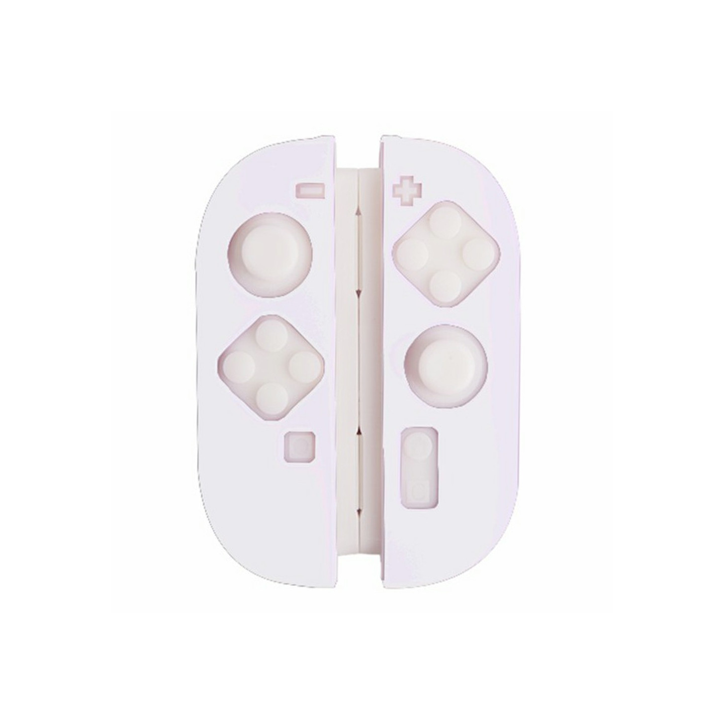Kompatibel med Nintendo Switch 2 Controller Cover Stødsikker - Gennemsigtig