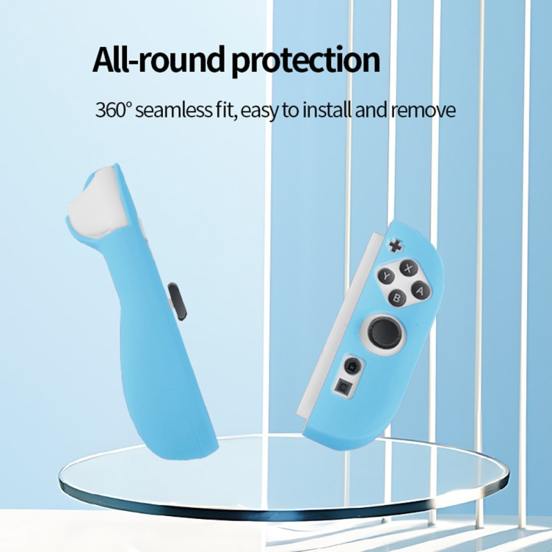 Compatible with Nintendo Switch 2 Controller Case Cover Shockproof - Transparent