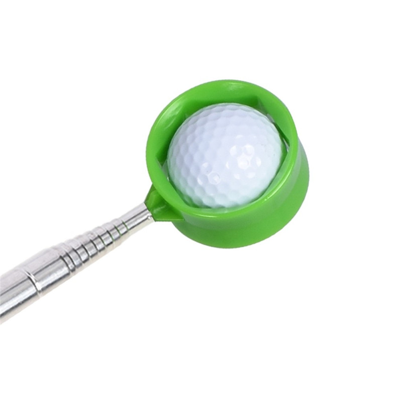 Golfpallon golfpallon tarttuja ruostumattomasta teräksestä, 2,7 m teleskooppipoimija
