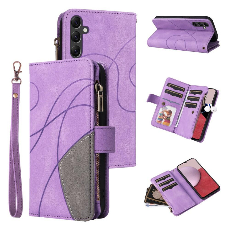 KT Multi - function Series - 5 For Samsung Galaxy A14 Phone Case - Purple