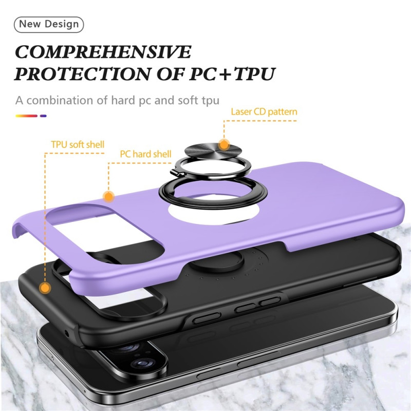 Til Google Pixel 10 Pro / Pixel 10 SkalFingerring Kickstand Hybrid Taske