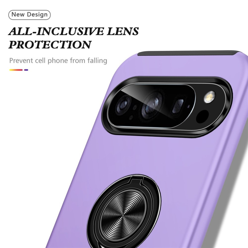 Til Google Pixel 10 Pro / Pixel 10 SkalFingerring Kickstand Hybrid Taske