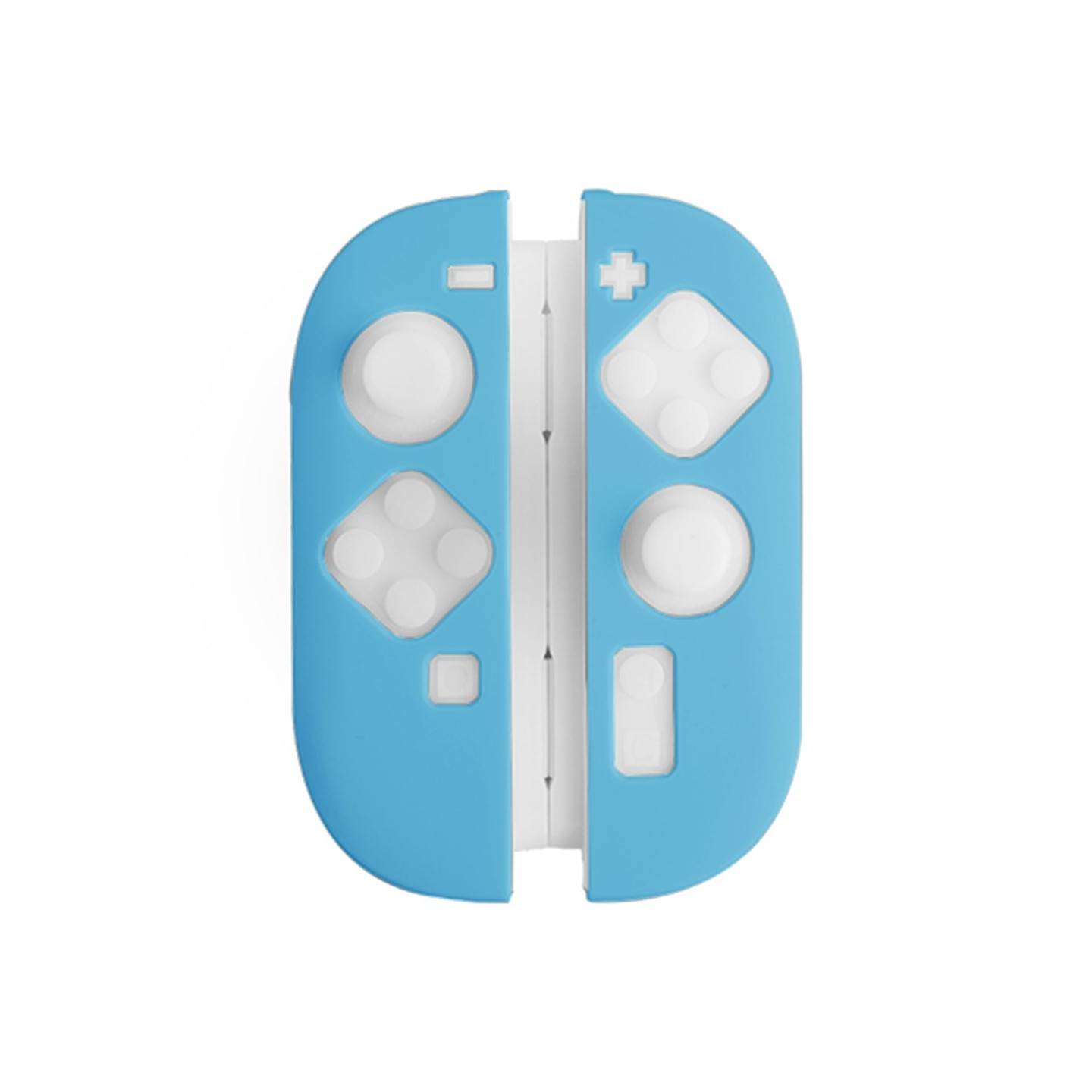 Kompatibelt med Nintendo Switch 2-kontrollerdeksel, støtsikkert - Blå