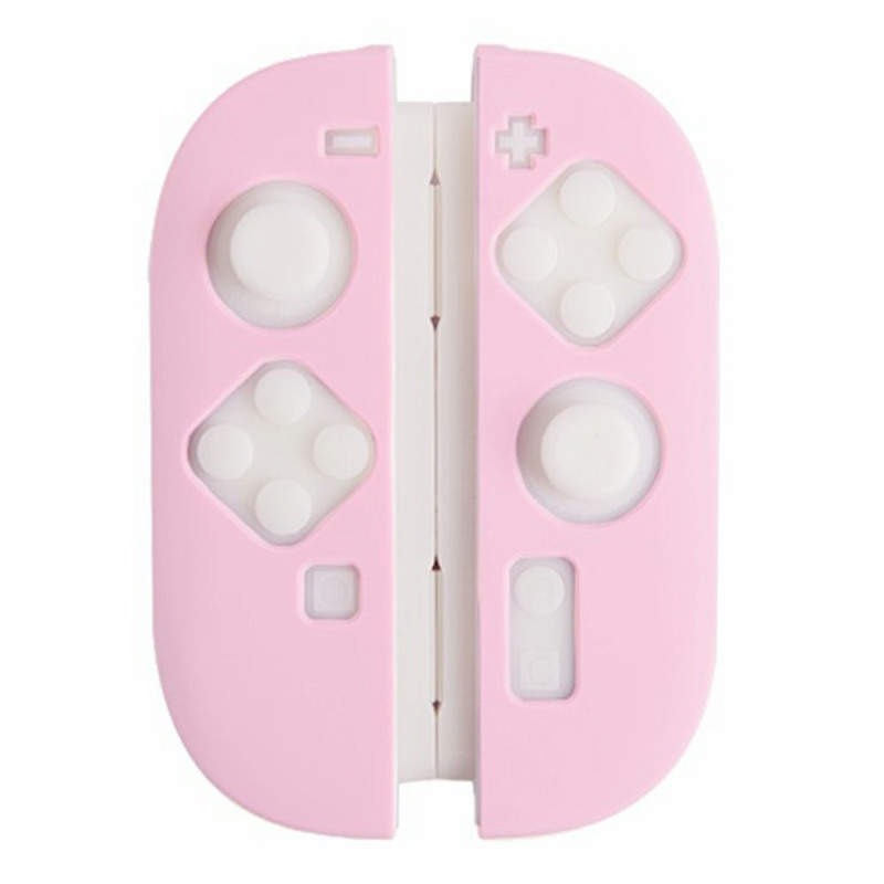 Compatible with Nintendo Switch 2 Controller Case Cover Shockproof - Pink