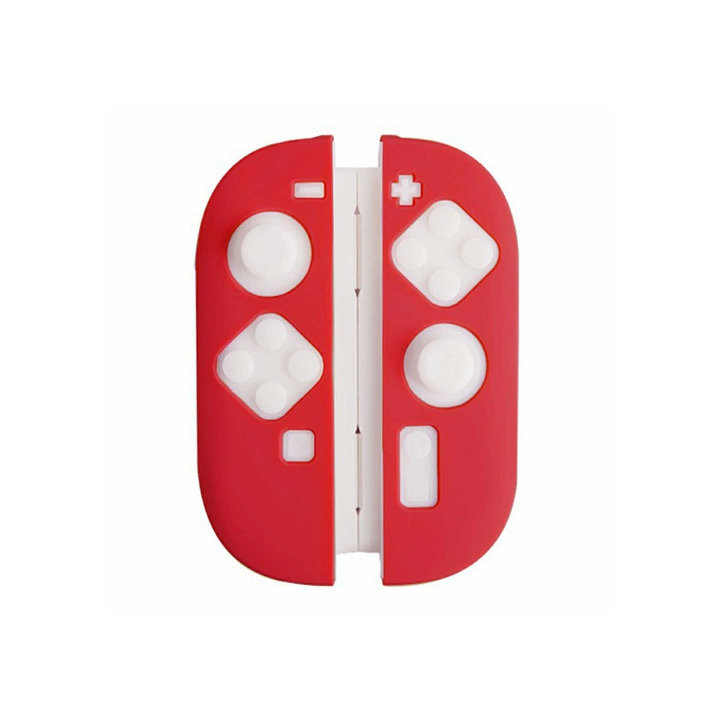 Compatible with Nintendo Switch 2 Controller Case Cover Shockproof - Red