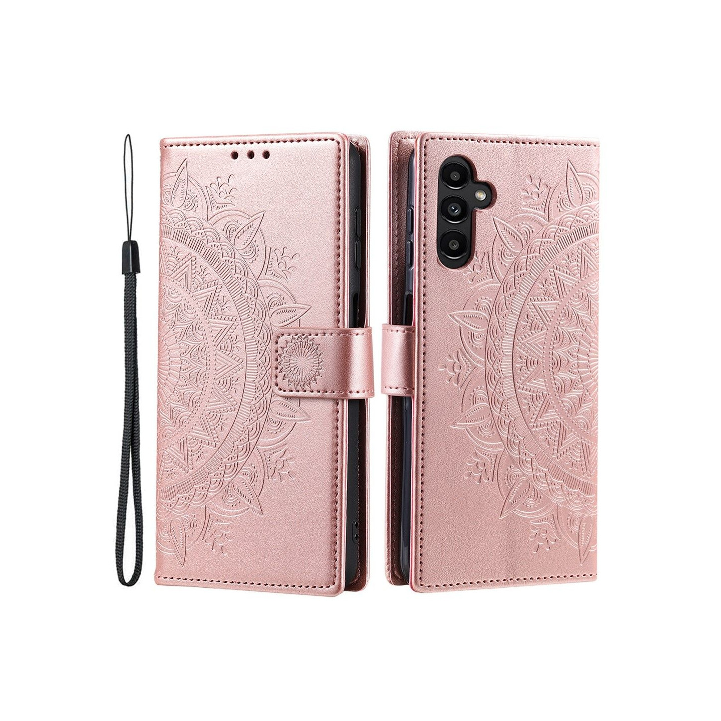 For Samsung Galaxy A17 / A26 Stativdeksel Totem Lommebokdeksel